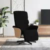 Image de VIDAXL Fauteuil inclinable - Noir tissu
