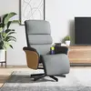 Image de VidaXL Fauteuil inclinable massage - Gris clair