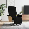 Image de VIDAXL Fauteuil Massage Noir Tissu