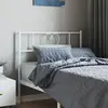 Image de vidaXL Tête de lit de remplacement métal blanc 75 cm