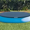 Image de Intex Couverture de piscine ronde 396 cm - Bleu marine