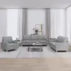 Image de VIDAXL Ensemble de canapés 3 pièces - Gris clair