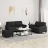 Image de VidaXL Ensemble Canapés - Noir