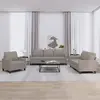 Image de Vidaxl Ensemble de canapés 3 pcs avec coussins