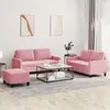 Image de vidaXL Ensemble de canapés 3 pcs - Rose