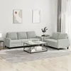 Image de VidaXL Ensemble - Gris Clair