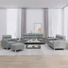 Image de vidaXL Ensemble de canapés 4 pcs - Gris clair