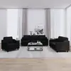 Image de vidaXL Ensemble de canapés 3 pcs avec coussins