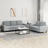Image de vidaXL Ensemble de canapés - Gris clair