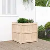 Image de vidaXL Jardinière Bois de Pin 70x70 cm