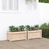 Image de vidaXL Jardinières 2 pcs - Bois de Pin