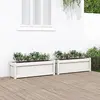 Image de vidaXL Jardinières 2 pcs - Bois de pin