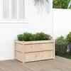 Image de vidaXL Jardinière - Bois de pin massif