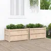 Image de VIDAXL Jardinières 2 pcs - Pin massif
