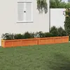 Image de vidaXL Jardinières 2 pcs en pin - Marron