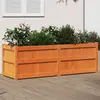 Image de vidaXL Jardinière 150x50x50 cm - Cire marron