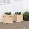 Image de VIDAXL Jardinières 2 pcs - Pin massif