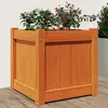 Image de vidaXL Jardinière Bois de Pin 40x40x40 cm - Marron Cire