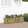 Image de vidaXL Jardinières 2 pcs bois de pin imprégné