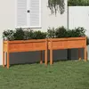 Image de vidaXL Jardinières 837569 - Bois de pin