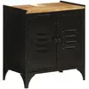 Image de vidaXL Armoire Lavabo Fer et Bois de Manguier