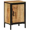 Image de vidaXL Armoire salle de bain bois manguier et fer