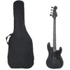 Image de vidaXL Guitare basse électrique débutant - Noir