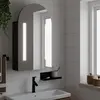 Image de VidaXL Armoire de bain avec miroir LED - Noir 42x70 cm