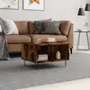 Image de vidaXL Table basse Chêne fumé