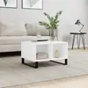 Image de VidaXL Table Basse Blanc 60x50x36,5 cm