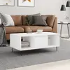 Image de Vidaxl Table basse - Blanc