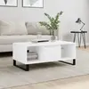 Image de VidaXL Table Basse - Blanc 90x50x36.5 cm