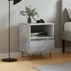 Image de vidaXL Table de Chevet Gris Béton