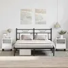 Image de vidaXL Tables de Chevet - Blanc