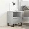 Image de vidaXL Table de chevet - Gris béton 40x35x50 cm