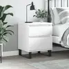 Image de VIDAXL Table de chevet - Blanc