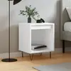 Image de vidaXL Table de Chevet - Blanc
