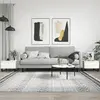 Image de vidaXL Tables basses 50x46 cm - Blanc Brillant