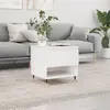 Image de VIDAXL Table Basse Blanc Métal