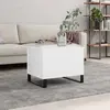 Image de vidaXL Table Basse Blanc Bois