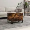 Image de vidaXL Table Basse Chêne Fumé 60 cm