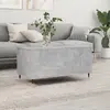 Image de vidaXL Table basse - Gris béton