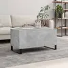 Image de vidaXL Table basse Gris béton 90x44,5x45 cm Bois d'ingénierie