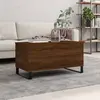Image de vidaXL Table basse chêne marron - Bois d'ingénierie