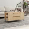 Image de vidaXL Table basse 102 cm - Chêne sonoma