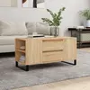 Image de VIDAXL Table basse 102x50 cm - Chêne Sonoma