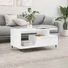 Image de vidaXL Table basse Blanc