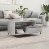 Image de VidaXL Table basse 90x49x45 cm Gris béton
