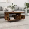 Image de vidaXL - Table basse 90x49 cm - Chêne fumé