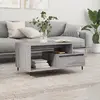 Image de vidaXL Table basse Sonoma gris